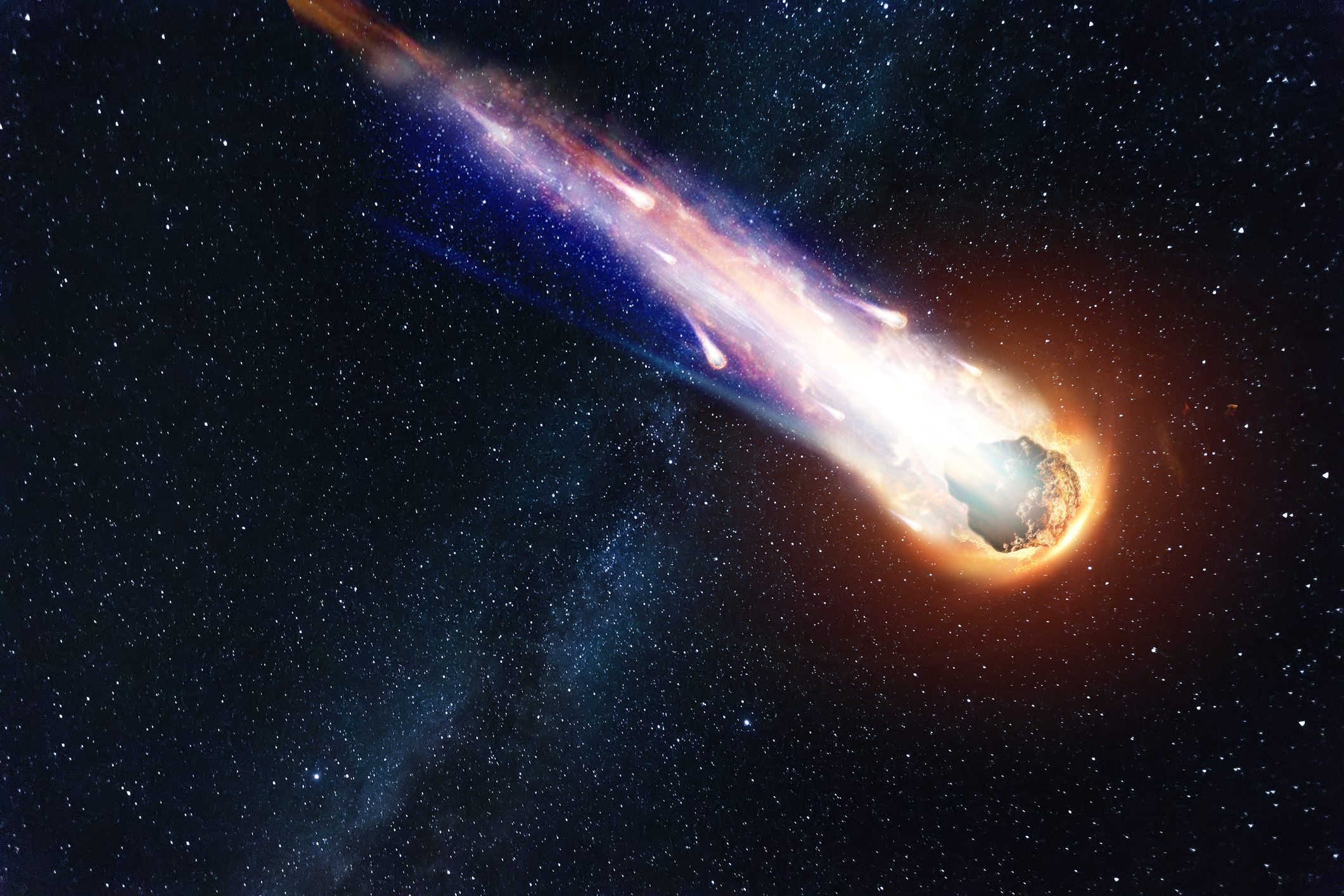 ستاره دنباله دار چیست و از کجا می آید؟