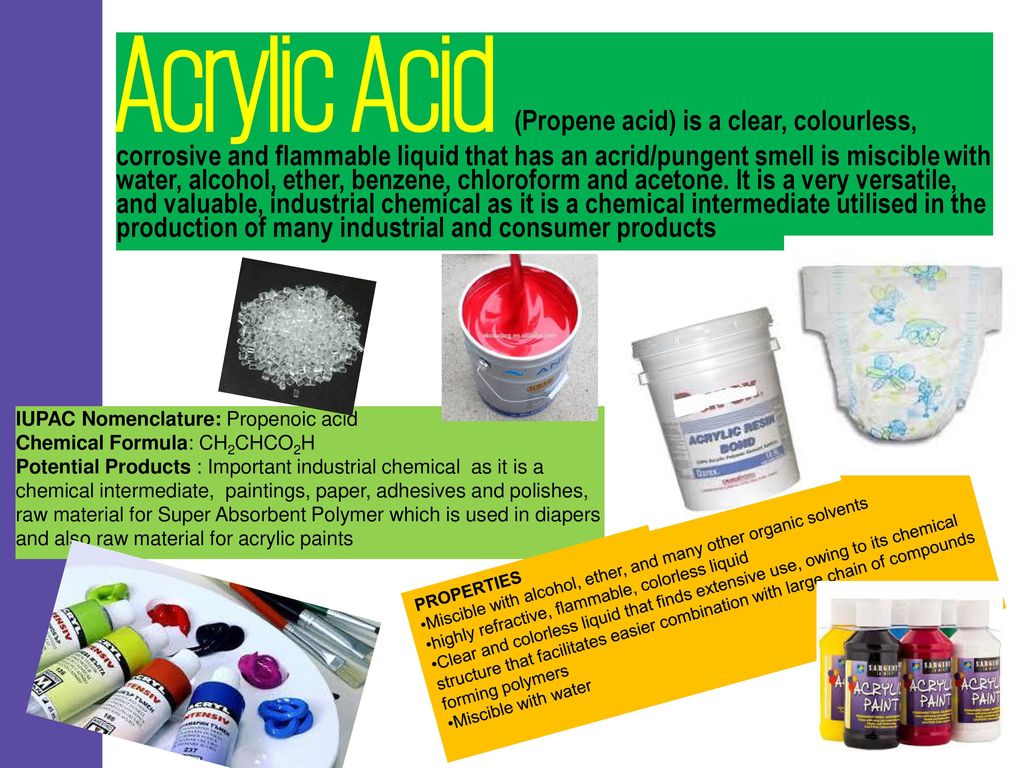 اسید آکریلیک چیست و چه کاربردهایی دارد؟