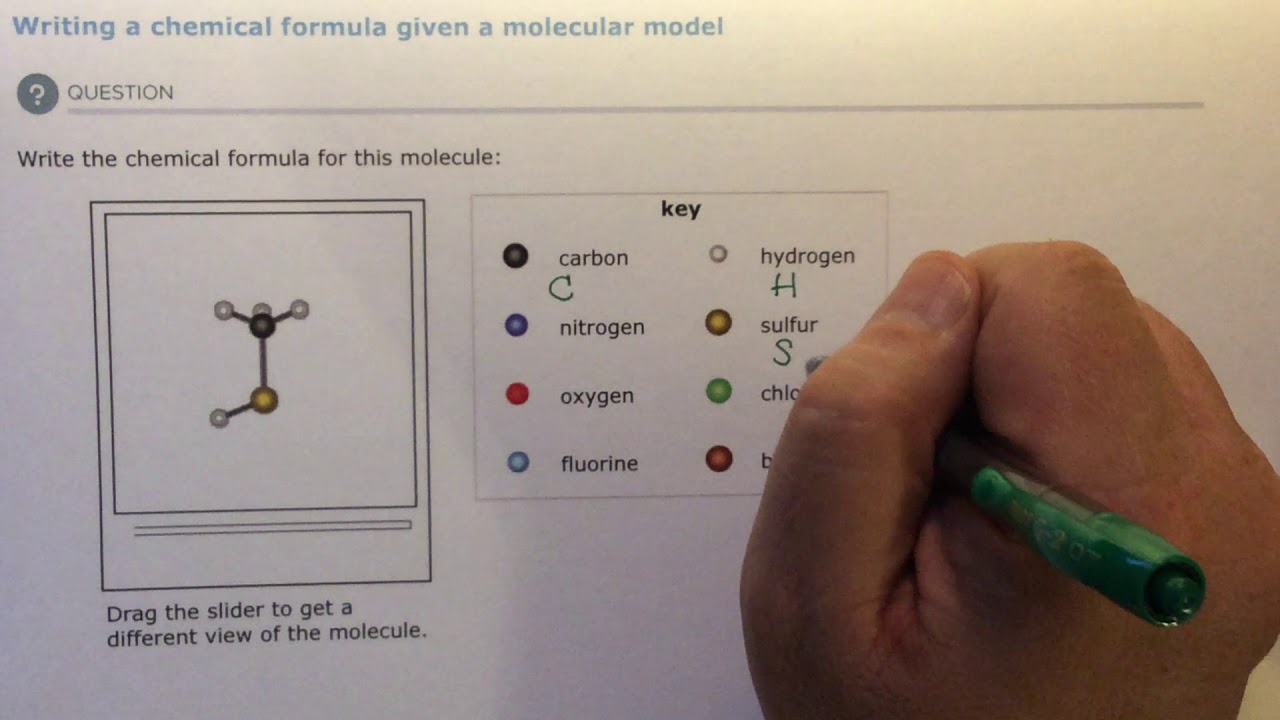 فرمول مولکولی چیست و چگونه نوشته می شود؟