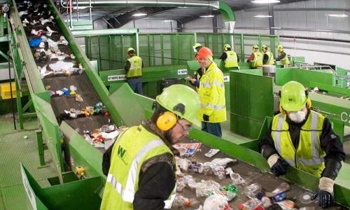 مراحل بازیافت مواد