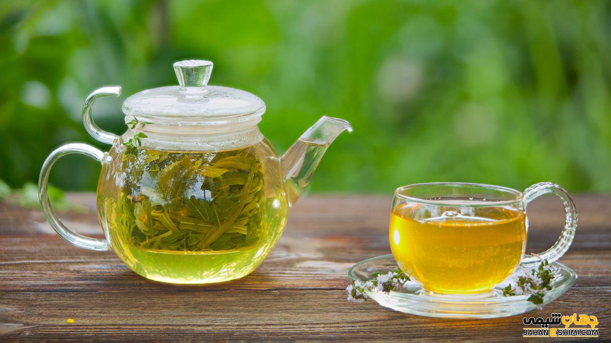 فواید و خواص دمنوش گیاهی چای سبز و طرز تهیه آن