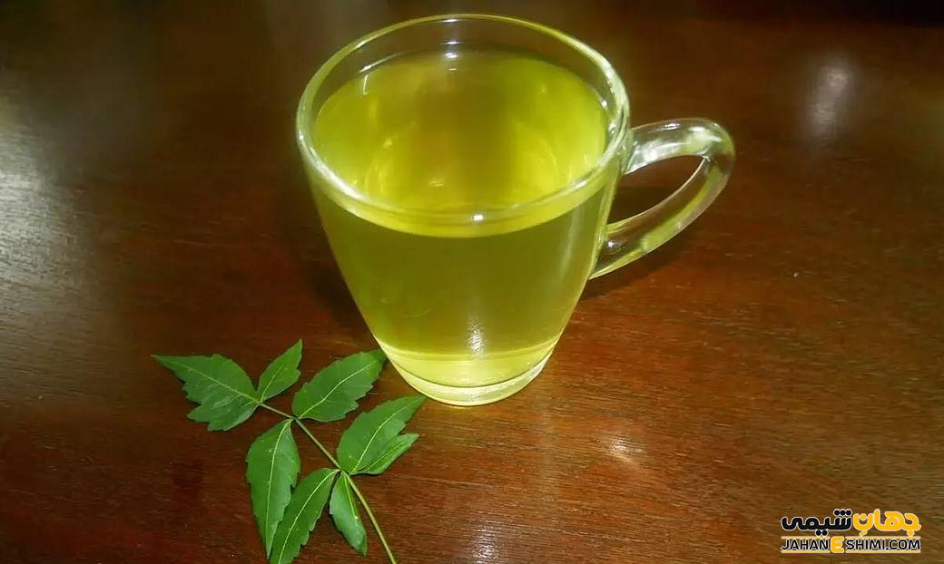 فواید و خواص و طرز تهیه دمنوش گیاهی برگ درخت چریش
