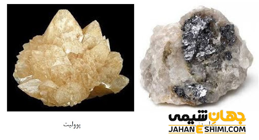 کانی های عنصر مولیبدن