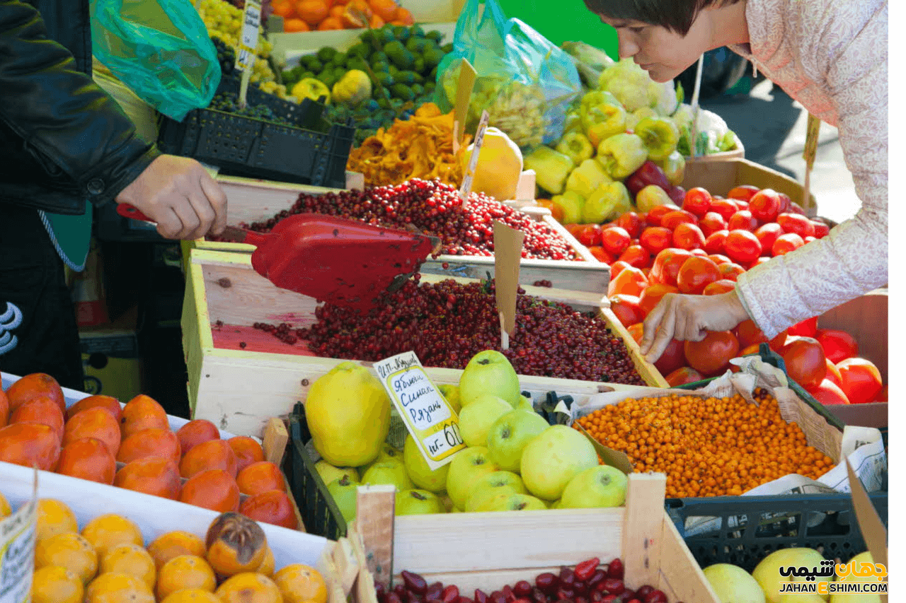 لیست مواد اولیه صنایع غذایی