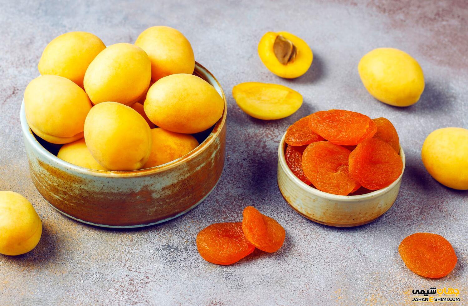 ارزش غذایی زردآلوی خشک