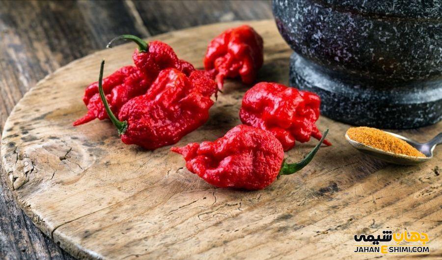 فلفل عقرب ترینیداد یکی از تند ترین فلفل های جهان