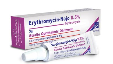 موارد مصرف، نحوه استفاده و عوارض پماد استریل چشمی اریترولیدین