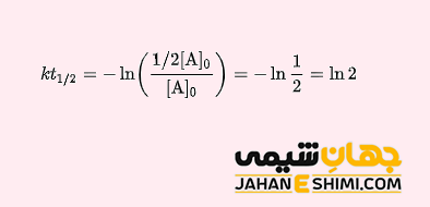 واکنش مرتبه اول