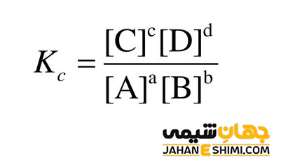 ثابت تعادل واکنش