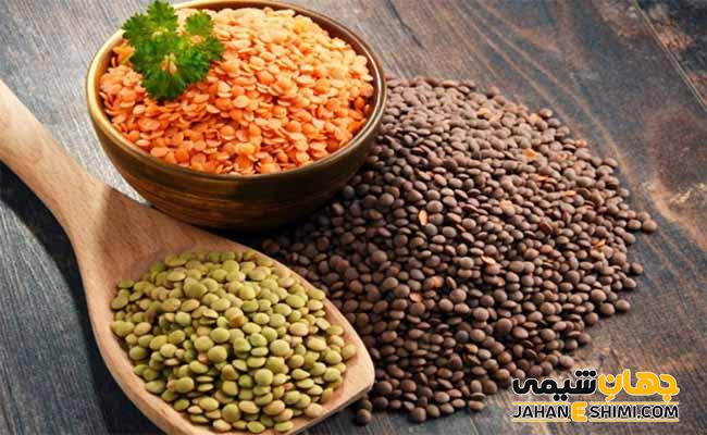 معرفی انواع عدس و خواص آنها