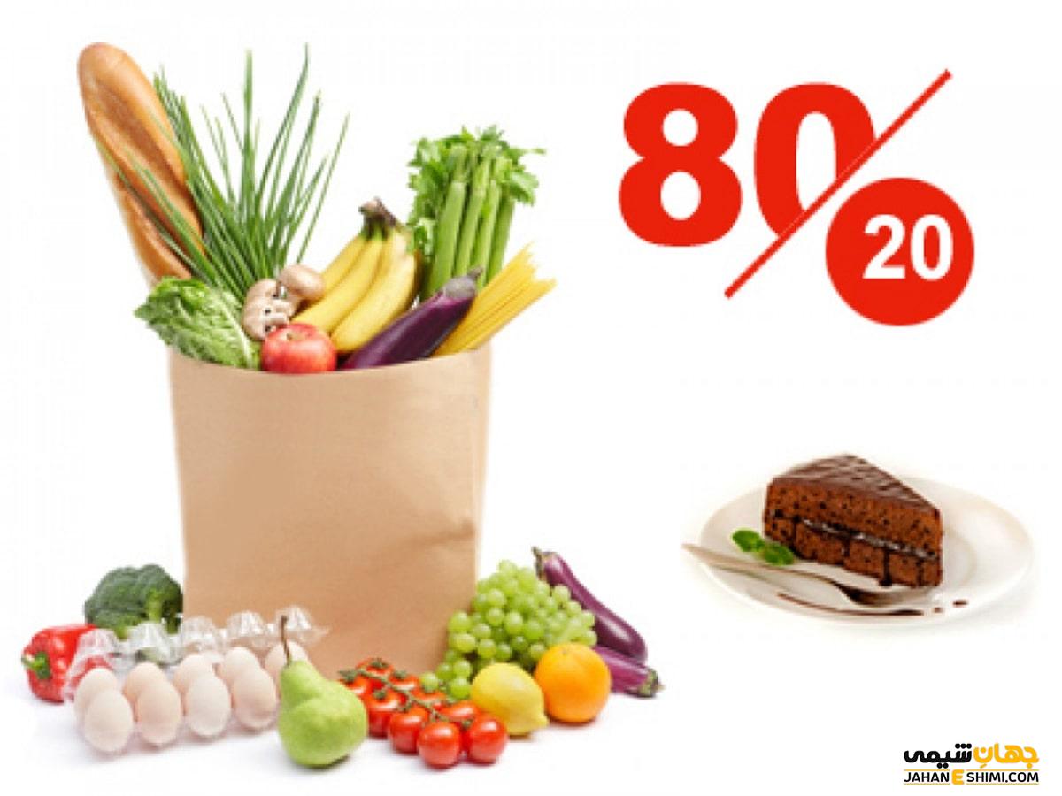 هر آنچه که باید در مورد رژیم غذایی 80/20 بدانید
