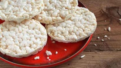 طرز تهیه فوری رایس کیک ( کیک برنج) در خانه