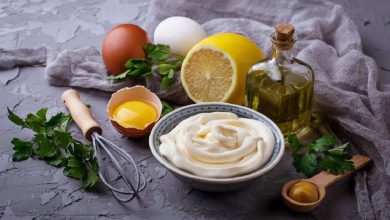 طرز تهیه سس مایونز رژیمی ساده به روش خانگی
