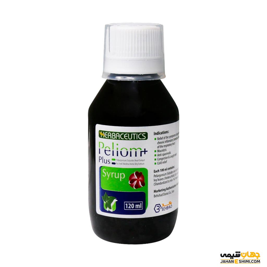 شربت پلیوم Peliom Syrup چیست؟ موارد، نحوه مصرف و عوارض آن