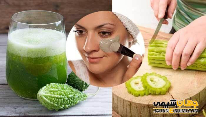 فواید مصرف خربزه تلخ برای پوست