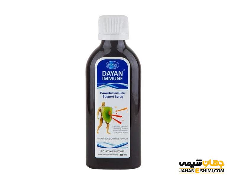 شربت دایان ایمیون چیست؟ موارد، نحوه مصرف و عوارض آن