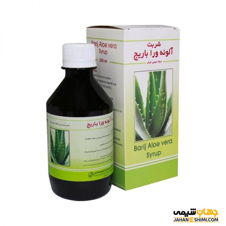 شربت آلوئه ورا باریج چیست؟ موارد، نحوه مصرف و عوارض آن