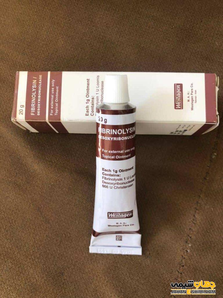 پماد فیبرینولیزین Fibrinolysin چیست؟ موارد، نحوه مصرف و عوارض آن