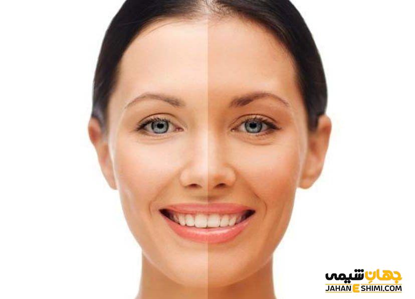 ترکیبات پماد روشن کننده پوست صورت