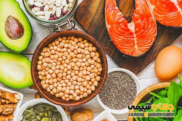 منابع غذایی حاوی ویتامین f