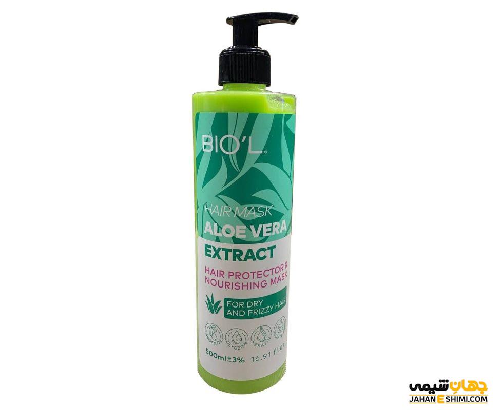 استفاده از ماسک آلوئه ‌ورا برای رفع خشکی مو