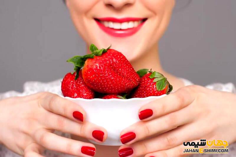 ماسک توت فرنگی برای پوست خشک