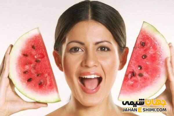 ماسک صورت هندوانه برای پوست خشک و حساس