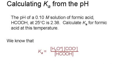 معادله یونش اسید فرمیک چیست؟