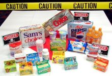 محصولات حاوی آسپارتام کدامند؟