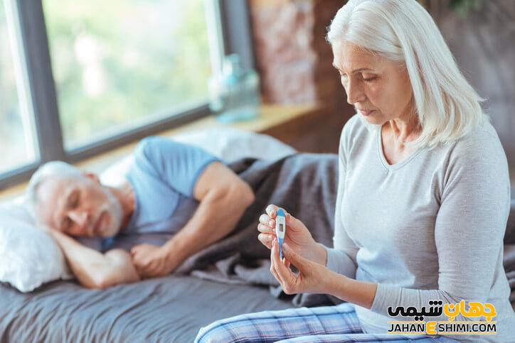 علائم تب در بزرگسالان