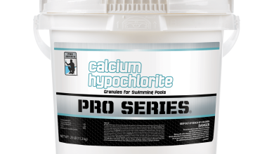 واکنش هیپوکلریت کلسیم در آب