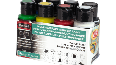 نحوه استفاده از رنگ مولتی سرفیس