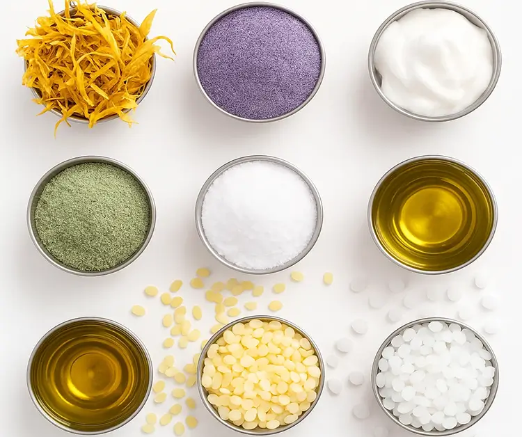 دسته‌بندی عمومی انواع مواد اولیه آرایشی و بهداشتی