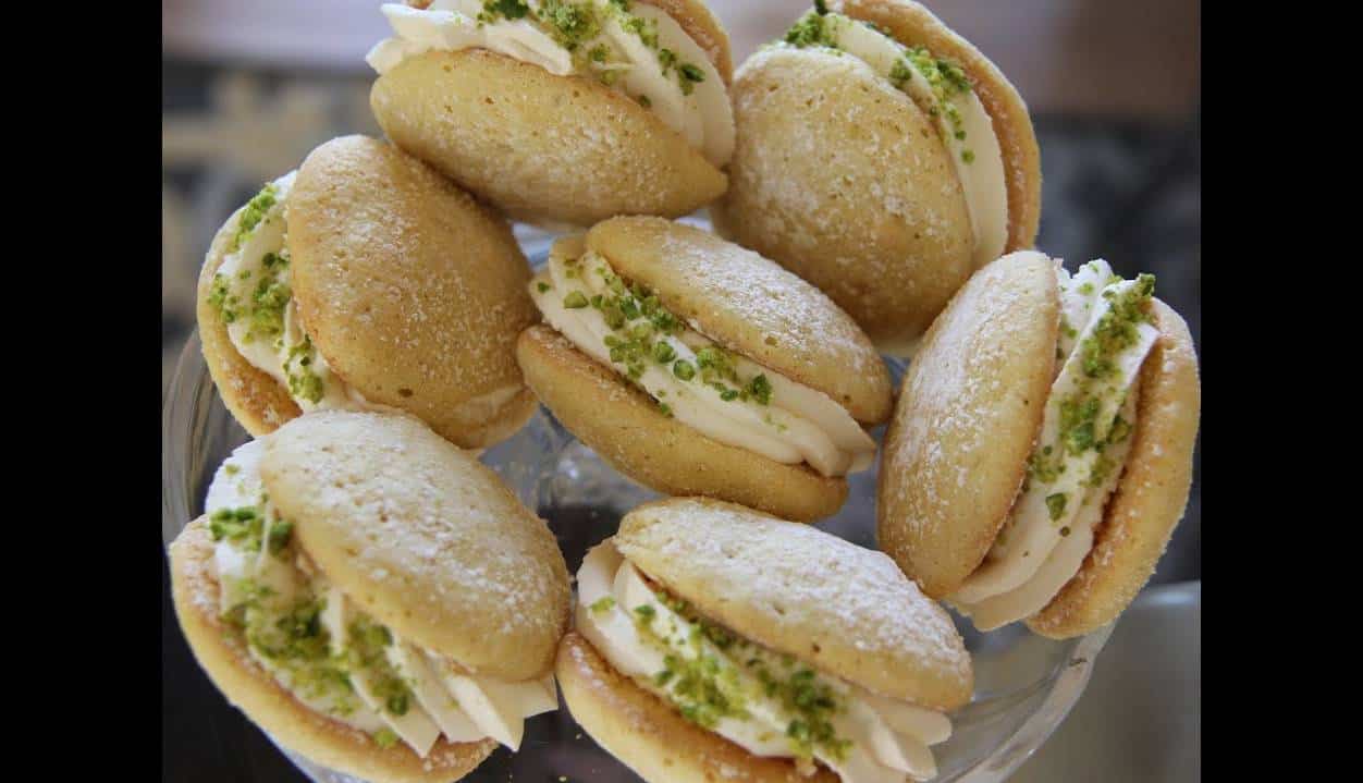 آموزش شیرینی خامه ای سریع و ساده و خوشمزه