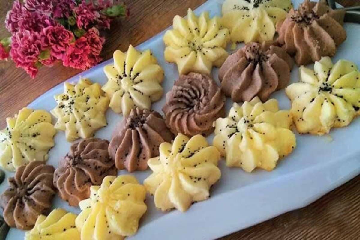 آموزش شیرینی بهشتی خانگی خوشمزه با مواد ساده