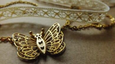نماد پروانه در طلا، نقره و انواع زیورآلات به چه معناست؟