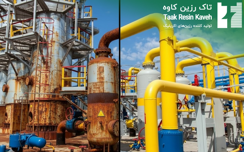 نقش رزین_های اکریلیک در افزایش دوام پوشش_ها در برابر خوردگی و هوازدگی